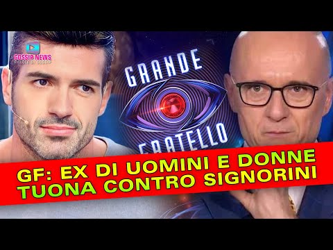Grande Fratello: Ex Volto di Uomini e Donne Tuona Contro Signorini!