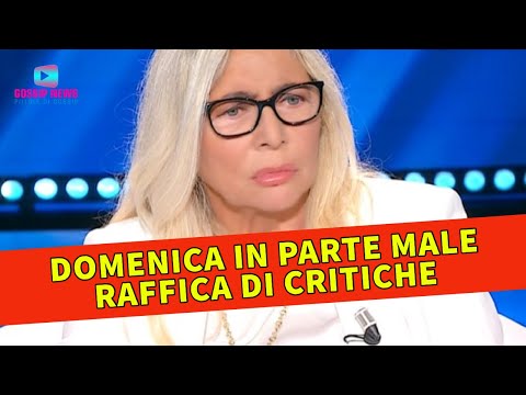 Domenica In Parte Male: Raffica Di Critiche Per Mara Venier!