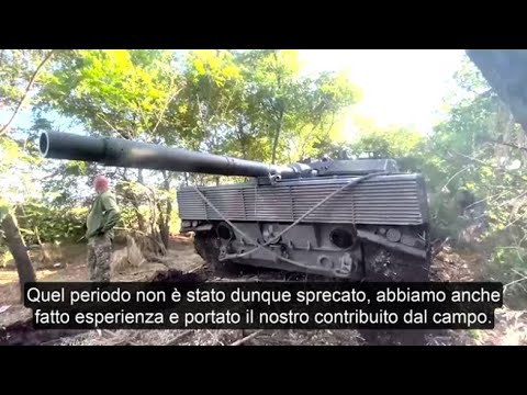 Al fronte, sul Leopard «fortunato»: «Questo carro sta salvando gli ucraini»