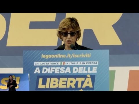 Pontida, Bongiorno: «Castrazione chimica per gli stupratori sarà la nostra battaglia»