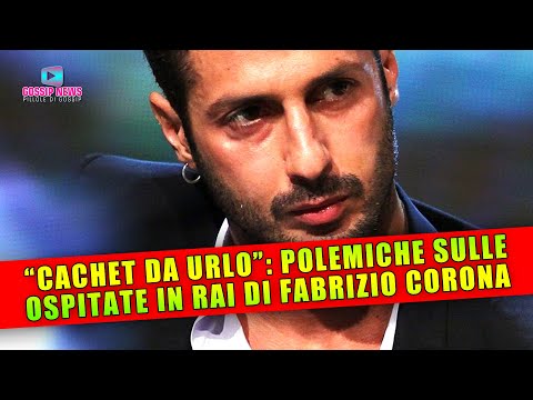 Fabrizio Corona: Polemiche Sul Cachet Stratosferico Per Le Ospitate in Rai!