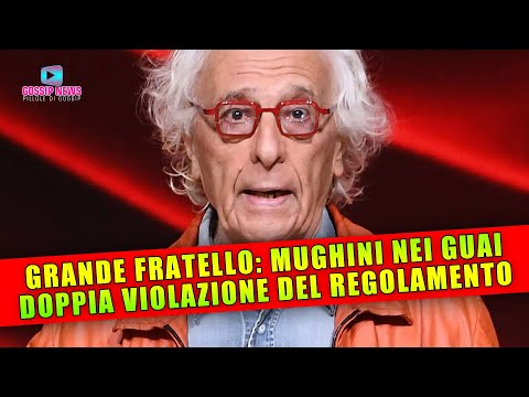 Grande Fratello: Mughini Combina Un Guaio! Provvedimenti In Vista!