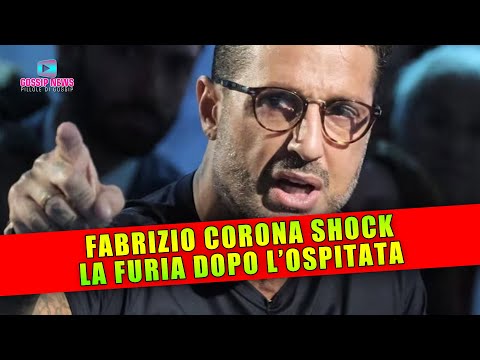 Fabrizio Corona Shock: La Furia Dopo l’Ospitata!