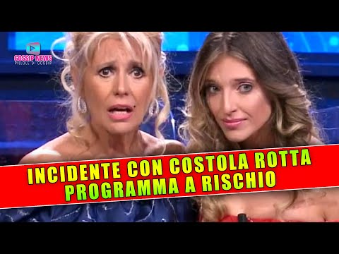 Brutto Incidente per Maria Teresa Ruta: Programma a Rischio e Possibile Sostituta!