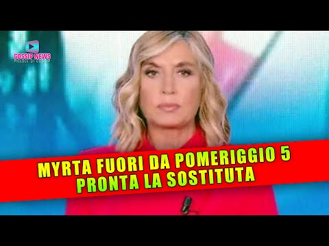 Myrta Merlino Fuori Da Pomeriggio 5: Pronta la Sostituta!