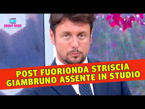 Post Fuorionda Striscia: Giambruno Assente in Studio!
