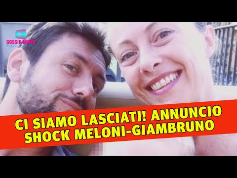 Giorgia Meloni e Andrea Giambruno Si Sono Lasciati: L’Annuncio Shock!