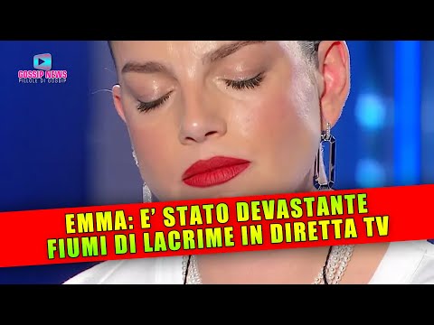 E’ Stato Devastante: Emma Marrone Scoppia In Lacrime Durante La Diretta!