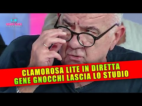 Clamorosa Lite a Citofonare Rai 2: Gene Gnocchi Abbandona Lo Studio!
