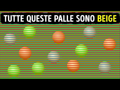 Puoi credere ai tuoi occhi? 60+ test di illusione ottica!