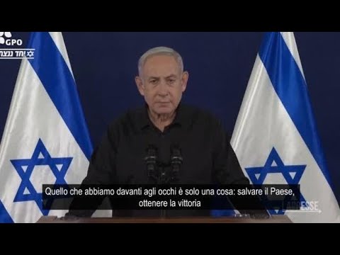 Netanyahu: «Ci stiamo preparando per l’invasione di terra a Gaza»