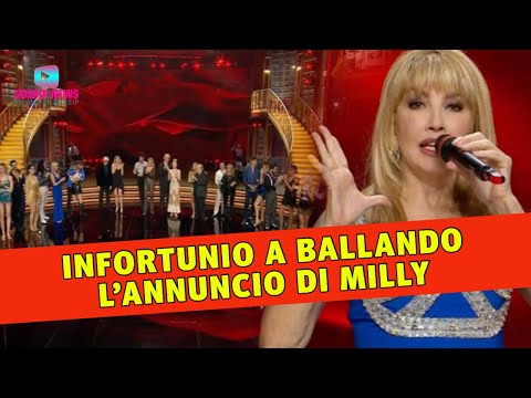 Infortunio a Ballando Con Le Stelle: L’Annuncio di Milly Carlucci!