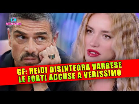 Heidi Baci Disintegra Massimiliano Varrese: Le Forti Accuse a Verissimo!