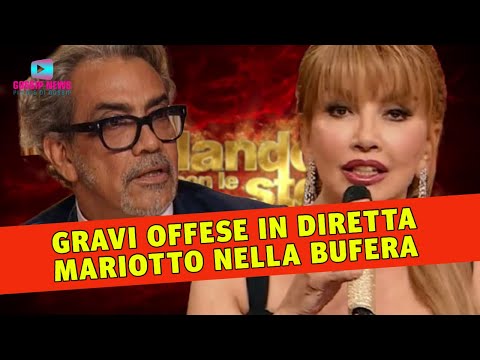 Gravi Offese In Diretta a Ballando Con Le Stelle: Mariotto e Carlucci Disastrosi!