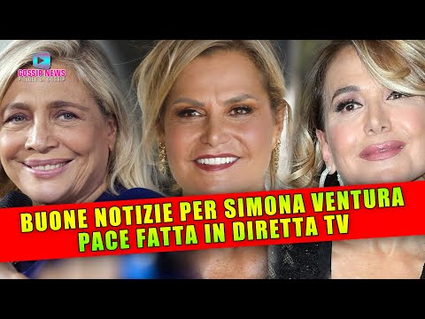 Ottime Notizie Per Simona Ventura: Pace Fatta In Diretta Tv e Sui Social!