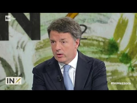 Renzi a “In Mezz’ora”: «Meloni aumenta le tasse, non risponde agli italiani.Non farò da…