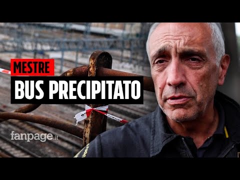 Sul bus precipitato a Mestre tanti giovani e famiglie: “Abbiamo estratto anche dei bambini”