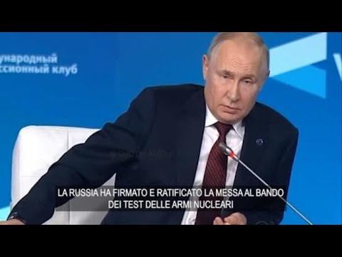 Russia, Putin: «Testato con successo missile nucleare Burevestnik»