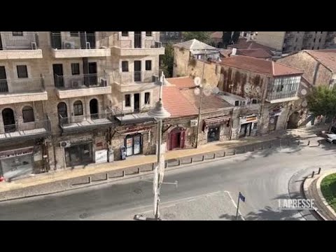 Pioggia di razzi da Gaza su Israele, il suono delle sirene d’allarme a Gerusalemme