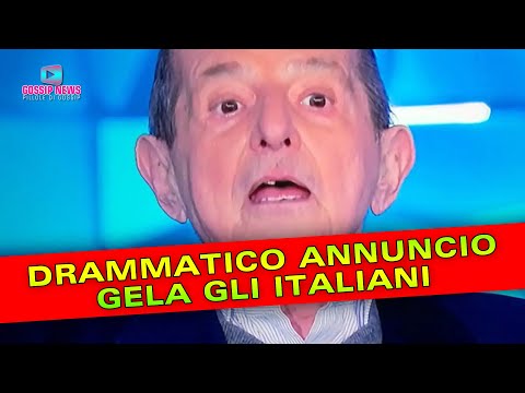 Giancarlo Magalli: Il Drammatico Annuncio In Diretta Gela Gli Italiani!