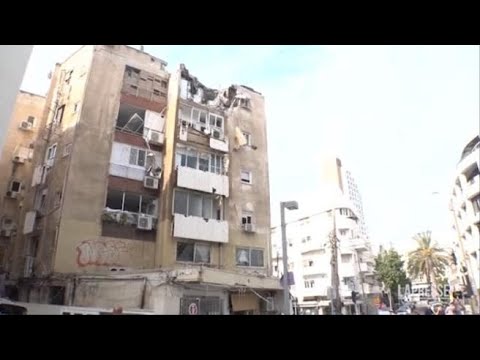Israele, a Tel Aviv edifici e veicoli danneggiati dai razzi di Hamas