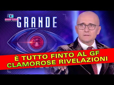 E’ Tutto Finto Al Grande Fratello: Clamorose Rivelazioni!