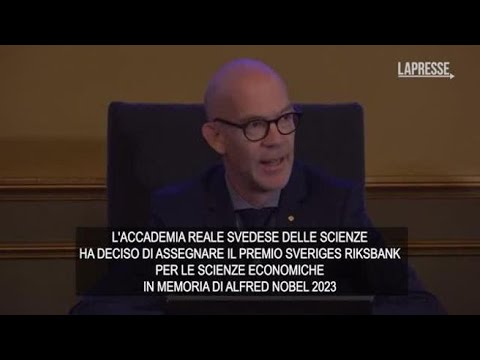 Premio Nobel per l’Economia a Claudia Goldin: il video dell’annuncio