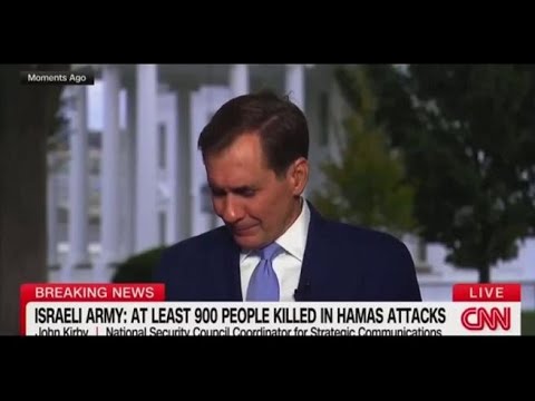 Le lacrime in diretta alla Cnn del portavoce della sicurezza nazionale della Casa Bianca