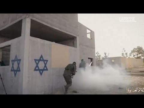 In un video sui social del 12 settembre la simulazione dell’attacco di Hamas a Israele