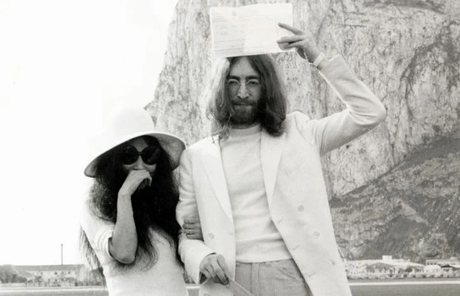 Le nozze di John Lennon e Yoko Ono