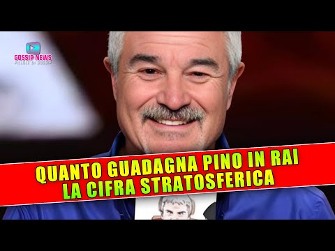 Quanto Guadagna Pino Insegno In Rai? La Cifra E’ Stratosferica!