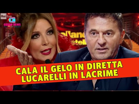 Cala il Gelo In Diretta a Ballando Con Le Stelle: Lucarelli In Lacrime!