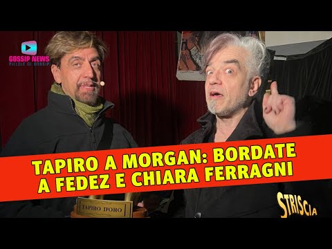 Tapiro a Morgan: Gravissime Accuse a X Factor, Fedez e Ferragni!