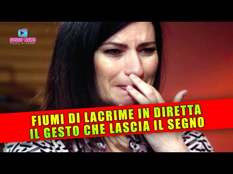 Laura Pausini a Domenica In: Fiumi Di Lacrime In Diretta!