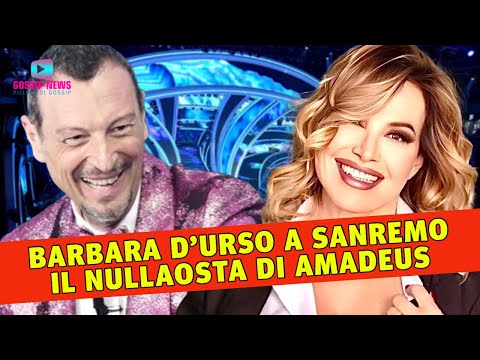 Barbara D’Urso a Sanremo: Il Nullaosta di Amadeus!
