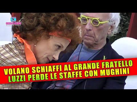 Volano Schiaffi al Grande Fratello: Luzzi Furiosa Con Mughini!