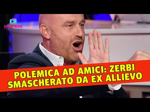 Polemica ad Amici: Rudy Zerbi Smascherato Da Un Ex Allievo!