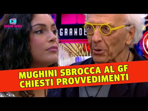 Mughini Sbrocca al Grande Fratello: Si Chiedono Provvedimenti!