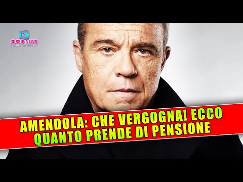 Claudio Amendola… Che Vergogna: Ecco Quanto Prende di Pensione!