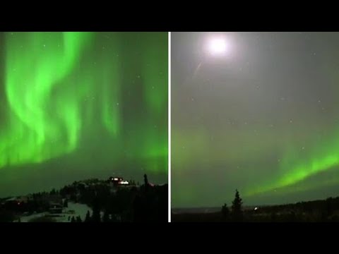 La Nasa lancia un razzo nel cielo durante l’aurora boreale: le immagini sono spettacolari