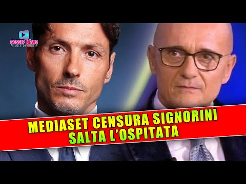 Mediaset Censura Signorini: Salta l’Ospitata… Alfonso Deluso!