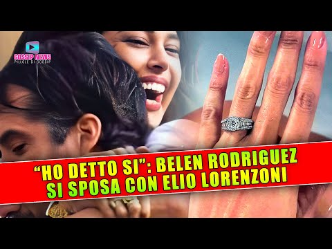 Belen Rodriguez Si Sposa Con Elio Lorenzoni: Spunta Il Diamante!