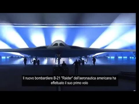 Il primo volo del B-21 “Raider”, il nuovo bombardiere dell’Air Force americana