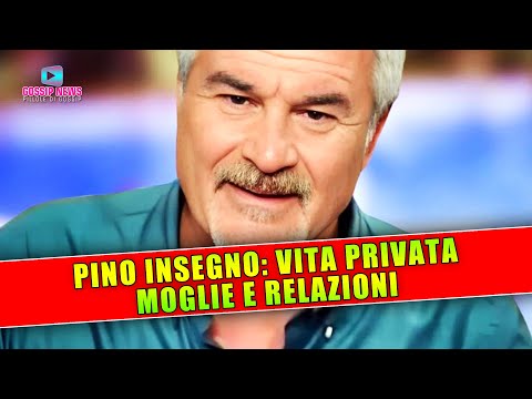 Pino Insegno, Vita Privata: Moglie e Relazioni!