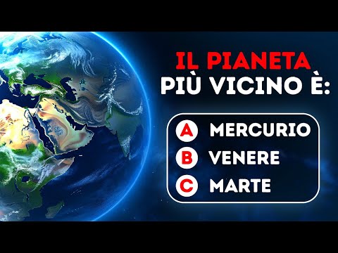 Quanto ne sai sullo spazio || Quiz di astronomia