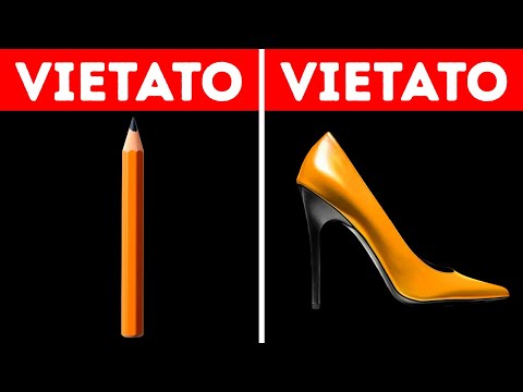 Tacchi Alti, Matite e Altre 14 Cose Proibite in Diversi Paesi del Mondo