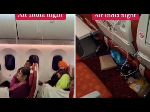 Piove a bordo dell’aereo in volo, il video che imbarazza Air India