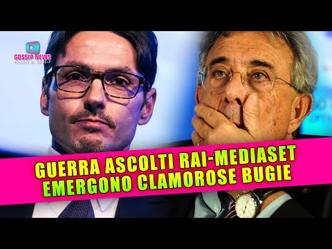 Guerra Ascolti Rai-Mediaset: Emergono Clamorose Bugie!