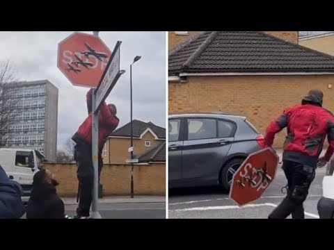 Arrestato l’uomo che aveva rubato la nuova opera di Banksy a Londra
