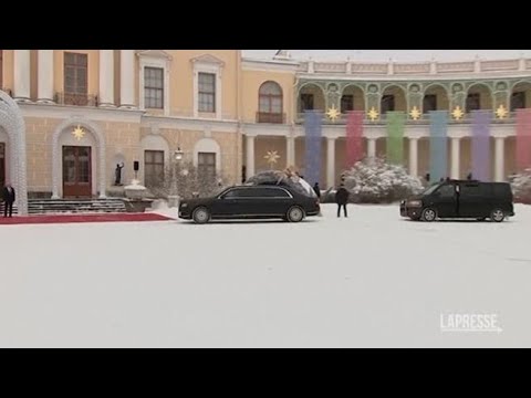 Russia, Putin accoglie i leader della CSI a San Pietroburgo